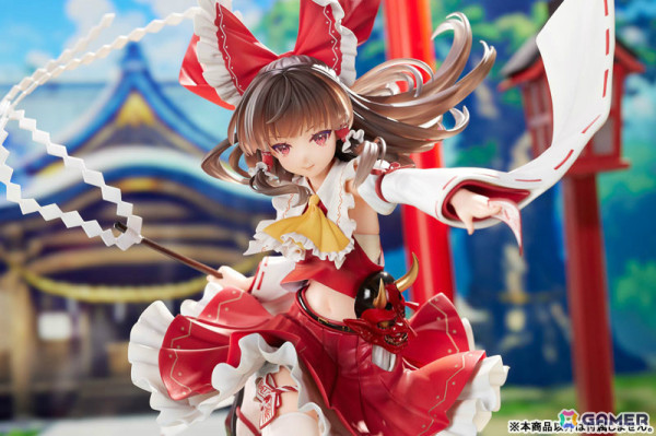 「東方Project」より「永遠の巫女 博麗霊夢」1/6スケールフィギュアが登場！豊富な差し替えパーツや原画タペストリーなどが付いた豪華版もの画像14