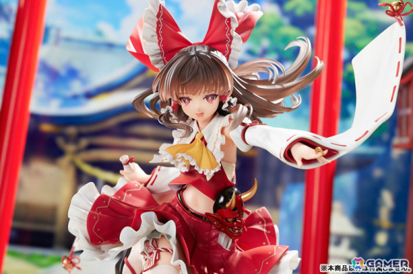 「東方Project」より「永遠の巫女 博麗霊夢」1/6スケールフィギュアが登場！豊富な差し替えパーツや原画タペストリーなどが付いた豪華版もの画像17