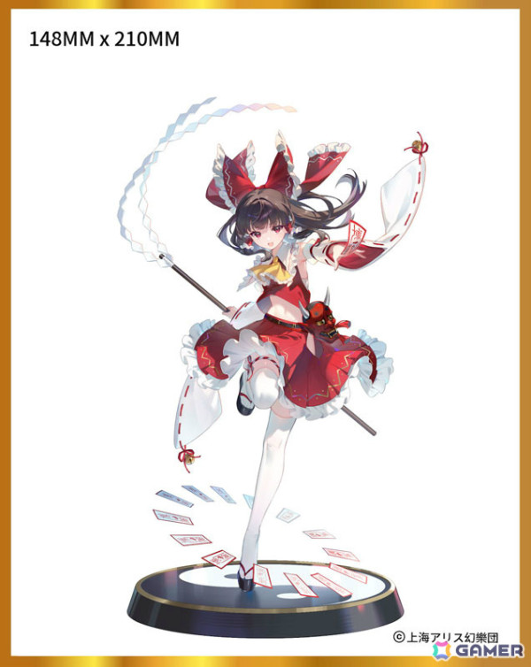 「東方Project」より「永遠の巫女 博麗霊夢」1/6スケールフィギュアが登場！豊富な差し替えパーツや原画タペストリーなどが付いた豪華版もの画像19