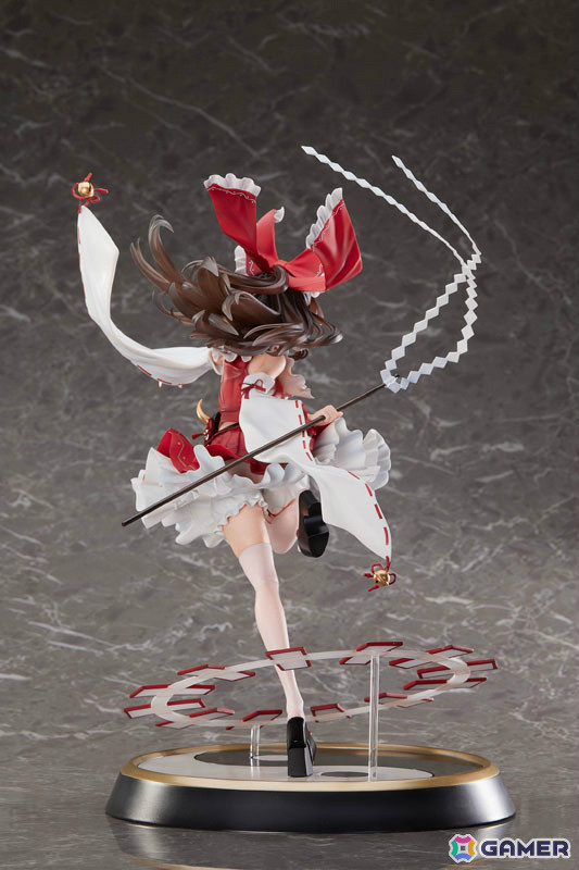 「東方Project」より「永遠の巫女 博麗霊夢」1/6スケールフィギュアが登場！豊富な差し替えパーツや原画タペストリーなどが付いた豪華版もの画像4