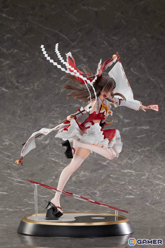 「東方Project」より「永遠の巫女 博麗霊夢」1/6スケールフィギュアが登場！豊富な差し替えパーツや原画タペストリーなどが付いた豪華版もの画像5