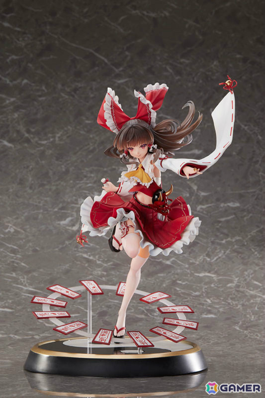 「東方Project」より「永遠の巫女 博麗霊夢」1/6スケールフィギュアが登場！豊富な差し替えパーツや原画タペストリーなどが付いた豪華版もの画像7