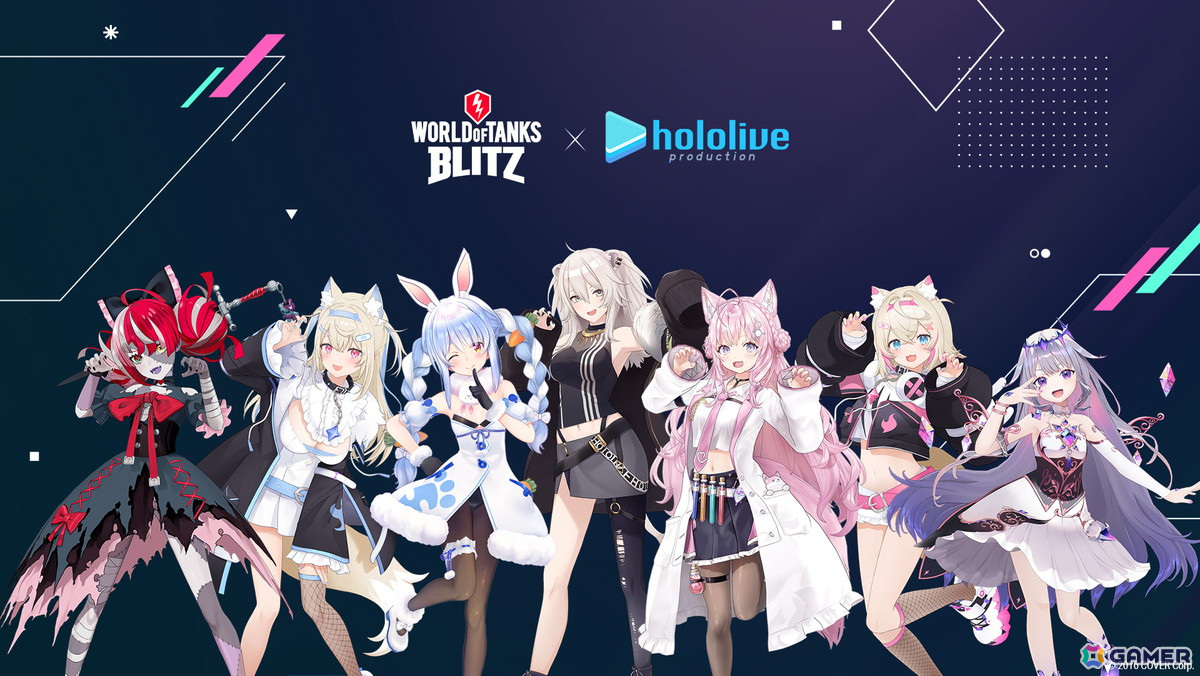 「World of Tanks Blitz」でイベント「hololive BLITZ fes.」が9月13日より開催！兎田ぺこらさん、獅白ぼたんさんらが登場の画像1