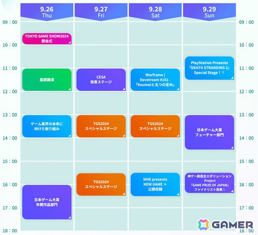 「東京ゲームショウ2024」出展社数は979社、小間数は3,252小間で過去最多に！イベントステージ＆公式番組のタイムテーブルも公開の画像2