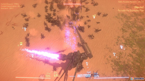 メカとドローンを駆使して虫の大群と死闘を繰り広げるサバイバルシューティング「虫潮」がSteamで正式リリース！の画像2