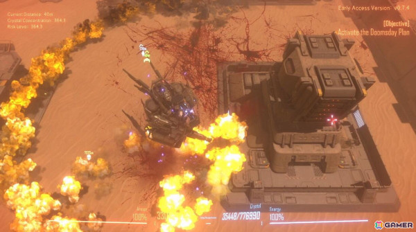 メカとドローンを駆使して虫の大群と死闘を繰り広げるサバイバルシューティング「虫潮」がSteamで正式リリース！の画像4
