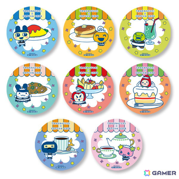 カプコンカフェ池袋店＆梅田店と「たまごっち」コラボのメニューとノベルティが公開！まめっちのオムライスプレートなどが登場の画像2