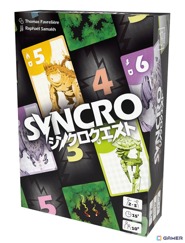 協力型カードゲーム「シンクロクエスト」が10月上旬に発売！“会話ナシ”でお互いの意図をくみ取る“意思疎通力”が重要の画像1