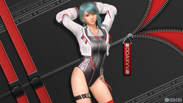 「DEAD OR ALIVE XVV」ジッパーの開き具合を変化できる新水着「ジップライン」が登場！トレンドコーデガチャが最大140連無料にの画像5
