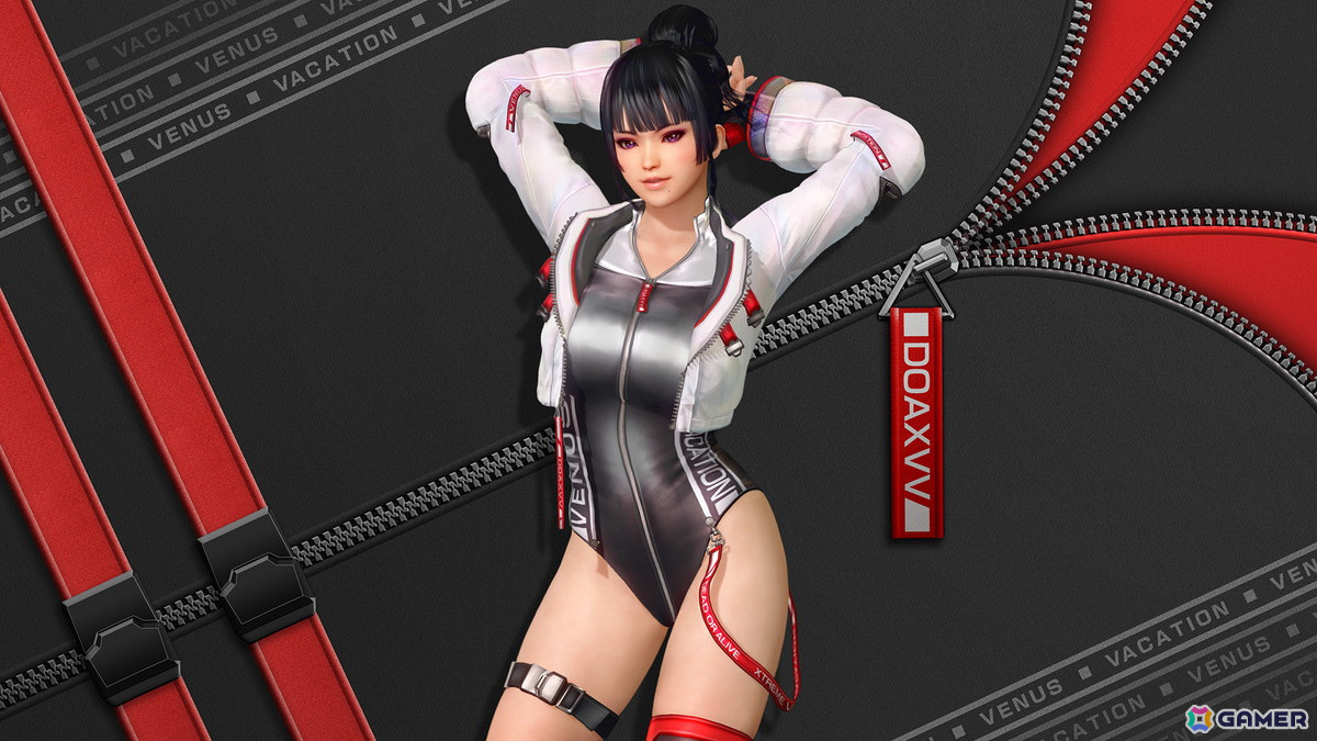 「DEAD OR ALIVE XVV」ジッパーの開き具合を変化できる新水着「ジップライン」が登場！トレンドコーデガチャが最大140連無料にの画像11