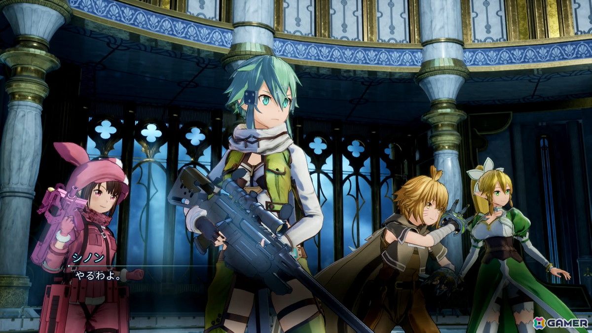 「SAO フラクチュアード デイドリーム」アスナ、レン、フカ次郎を使用できるオープンネットワークテストを先行体験！GGO組の特徴的な戦闘スタイルは慣れるほど夢中にの画像23