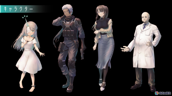 “見えざる者”を探知して迷宮を脱出するホラーADV「結晶姫のラビリンス」のSteamページが公開の画像2