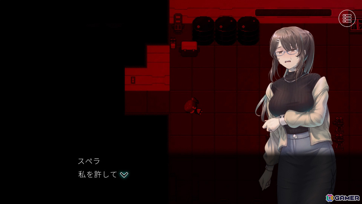 “見えざる者”を探知して迷宮を脱出するホラーADV「結晶姫のラビリンス」のSteamページが公開の画像5