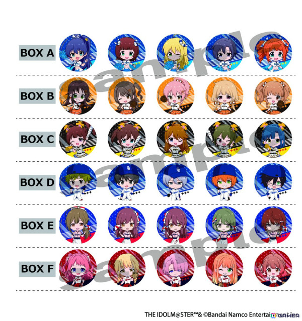 プロ野球 セントラル・リーグ6球団と「アイドルマスター」シリーズがコラボ！描き下ろしイラストのグッズが9月21日よりEC先行で販売の画像10