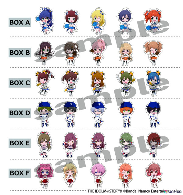 プロ野球 セントラル・リーグ6球団と「アイドルマスター」シリーズがコラボ！描き下ろしイラストのグッズが9月21日よりEC先行で販売の画像11