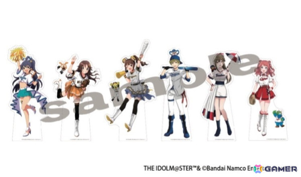プロ野球 セントラル・リーグ6球団と「アイドルマスター」シリーズがコラボ！描き下ろしイラストのグッズが9月21日よりEC先行で販売の画像2