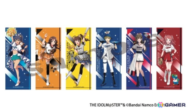 プロ野球 セントラル・リーグ6球団と「アイドルマスター」シリーズがコラボ！描き下ろしイラストのグッズが9月21日よりEC先行で販売の画像3