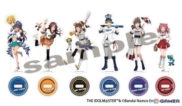 プロ野球 セントラル・リーグ6球団と「アイドルマスター」シリーズがコラボ！描き下ろしイラストのグッズが9月21日よりEC先行で販売の画像6