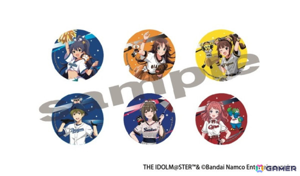 プロ野球 セントラル・リーグ6球団と「アイドルマスター」シリーズがコラボ！描き下ろしイラストのグッズが9月21日よりEC先行で販売の画像8