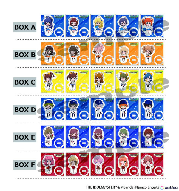 プロ野球 セントラル・リーグ6球団と「アイドルマスター」シリーズがコラボ！描き下ろしイラストのグッズが9月21日よりEC先行で販売の画像9