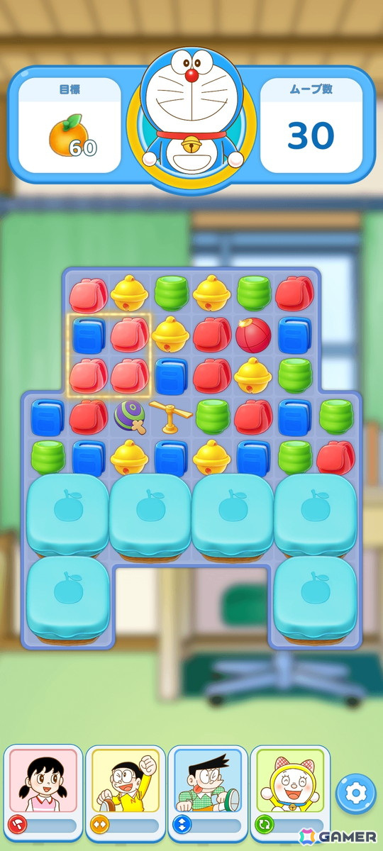 マッチ3パズルゲーム「ドラえもん パズルdeリゾートメーカー」が2024年10月に配信！無人島をリゾート開発する完全オリジナルストーリーが展開の画像7