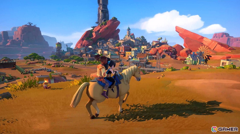 荒れ果てた砂漠の街を復興させていくまちづくりシミュレーションゲーム「きみのまち サンドロック」PS4ダウンロード版が配信！の画像2