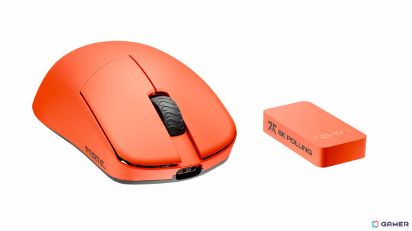 アスク、ポーリングレート8Kに対応したFnatic Gear製の超軽量ワイヤレスゲーミングマウス「Lamzu MAYA X 8K FNATIC SPECIAL EDITION」を9月26日に発売の画像1