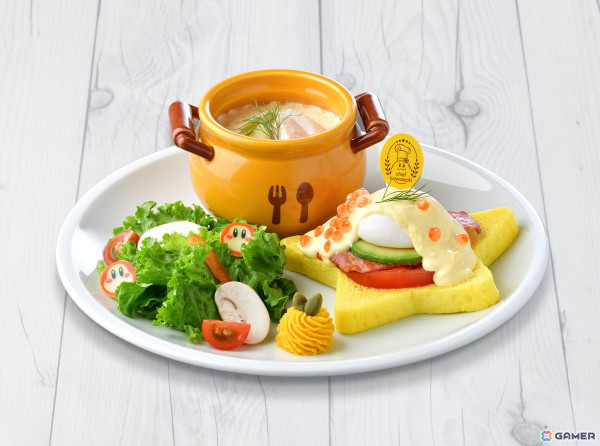 「Kirby Café」秋の期間限定メニューが9月25日より登場！秋メニューでも使用されているキャラクターモチーフの食器も発売中の画像2