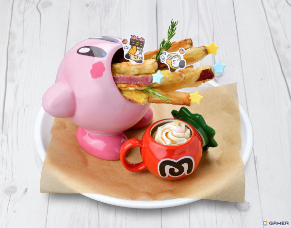 「Kirby Café」秋の期間限定メニューが9月25日より登場！秋メニューでも使用されているキャラクターモチーフの食器も発売中の画像3