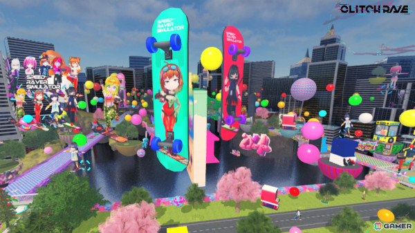 MISOSHITAさん率いるGLITCH RAVEがゲーム×音楽×IP展開の「Speed Raver Simulator」をROBLOXでリリース！の画像4