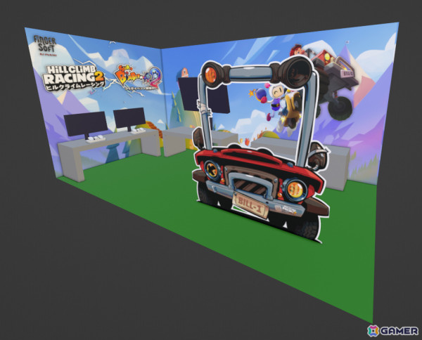 「ヒルクライムレーシング2」がTGSに初出展！「ボンバーマン」とのコラボバージョンを体験しようの画像5