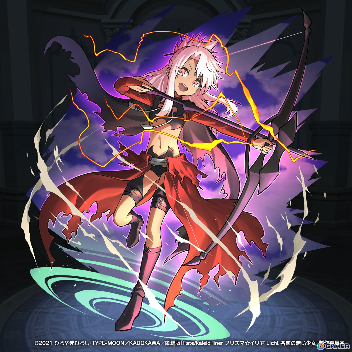 「猫とドラゴン」で劇場版「Fate/kaleid liner プリズマ☆イリヤ Licht名前の無い少女」とのコラボが開催!ガチャにイリヤ、美遊、クロエが登場の画像