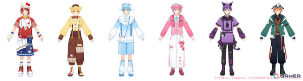 「すとぷりWith!!」リリース半年を記念してサンリオキャラクターズとのコラボイベントが開催！ハローキティやシナモロールとコラボしたメンバーが登場の画像9