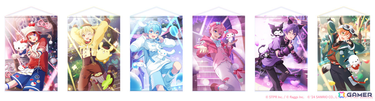 すとぷりWith!!」リリース半年を記念してサンリオキャラクターズとの