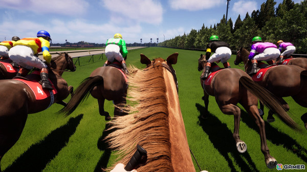 Blue Bulletがジョッキー視点の競馬レーシングゲームを開発中！UE5による美麗グラフィックとレース中の駆け引きで究極のジョッキー体験ができる作品にの画像2