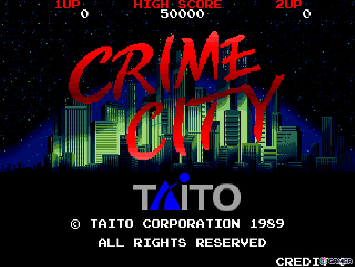 警察官のトニーとレイモンドが凶悪犯を打ち倒すアクションゲーム「アーケードアーカイブス クライムシティ」が9月19日に配信！の画像1