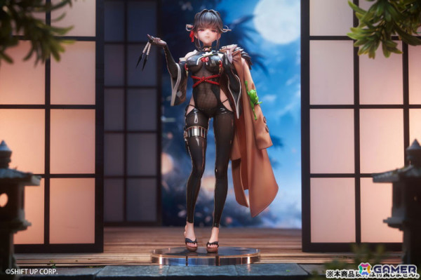 「勝利の女神:NIKKE」より「サクラ」がフィギュアで登場!豪華版/通常版ともにあみあみ限定特典「A2クリアポスター」が付属の画像