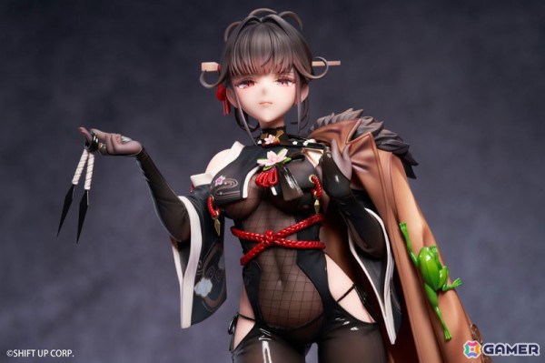 「勝利の女神:NIKKE」より「サクラ」がフィギュアで登場!豪華版/通常版ともにあみあみ限定特典「A2クリアポスター」が付属の画像