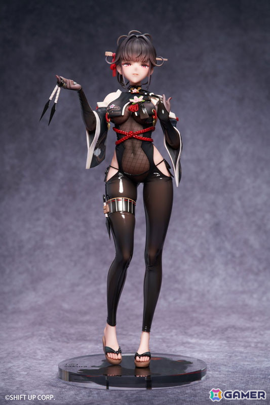 「勝利の女神：NIKKE」より「サクラ」がフィギュアで登場！豪華版/通常版ともにあみあみ限定特典「A2クリアポスター」が付属の画像3