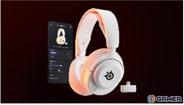 SteelSeriesヘッドセット「Arctis Nova 5」に新色・ホワイトが登場！100を超えるゲームのオーディオEQプリセットを搭載した専用アプリで直感的な操作が可能の画像7