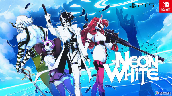 天国の永住権を賭けた爽快ハイスピードアクション「Neon White」のPS5/Switchパッケージ版が2025年1月23日に発売！の画像1