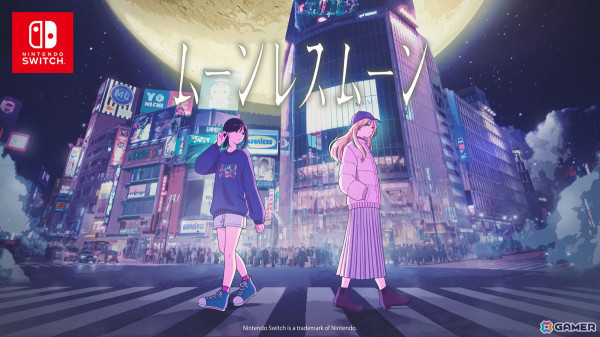 「ムーンレスムーン」Switch版が発売！プレイできるMVのような体験を届けるテキストアドベンチャーゲームの画像1