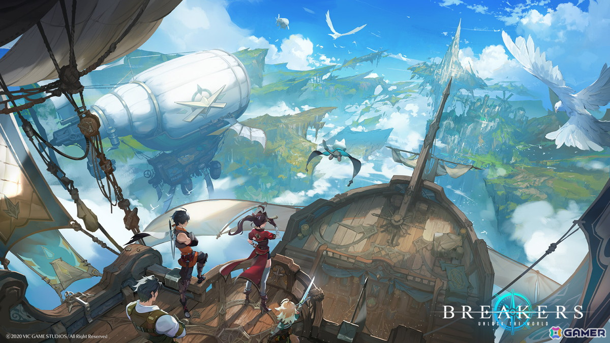 「BREAKERS : UNLOCK THE WORLD」世界観とキャラクター2種のキービジュアルが公開！まだ明かされていない重要なキャラクターの姿もの画像