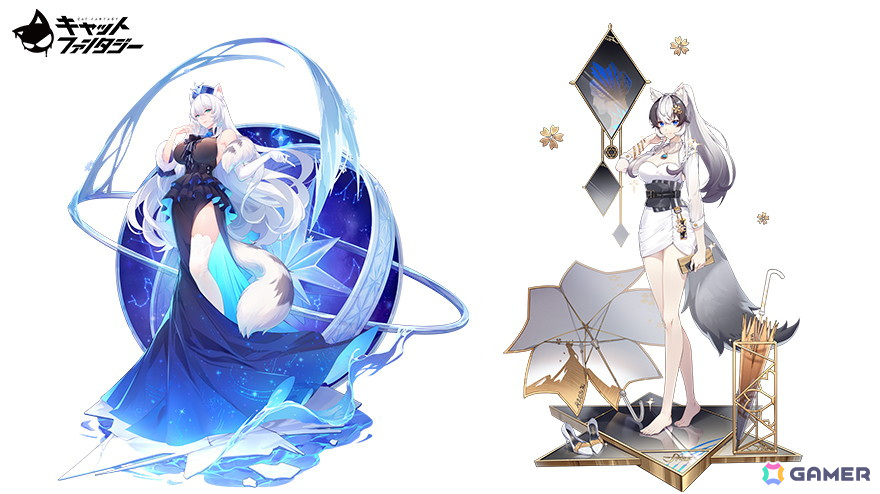 猫カフェ経営&猫娘RPG「キャットファンタジー」がスマホ/PCで配信!SSRアンヤ・ナイトクラウンなどがもらえるログインボーナスもの画像