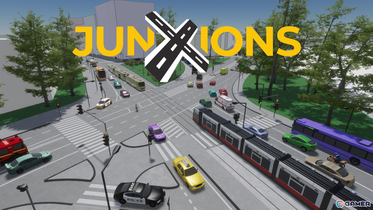 自身の手で交差点をデザインできるサンドボックス交通シム「Junxions」がSteamで2025年にリリースの画像