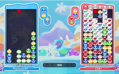 Apple Arcade「ぷよぷよパズルポップ」に新ルール「はっくつ」「こおりづけ」「だいかいてん」と2曲のBGMが追加！