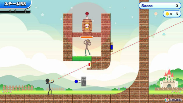 「どこかで見たあのゲームたちを棒人間で作ってみたけれど、果たしてあなたはクリアできるのか？1+2」が12月19日に発売！の画像7