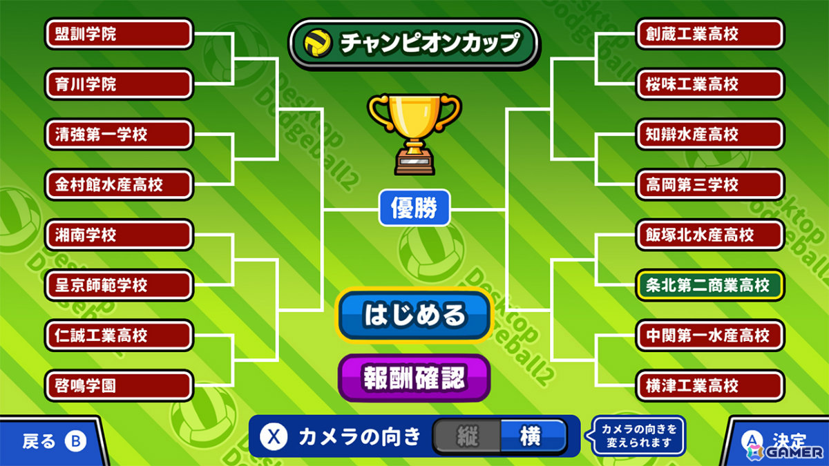 さらに進化したドッジボールで真剣勝負！最大4人で楽しめる「机でドッジボール2」がSwitchで配信の画像