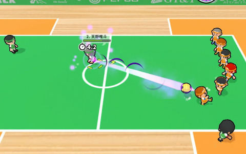 さらに進化したドッジボールで真剣勝負！最大4人で楽しめる「机でドッジボール2」がSwitchで配信