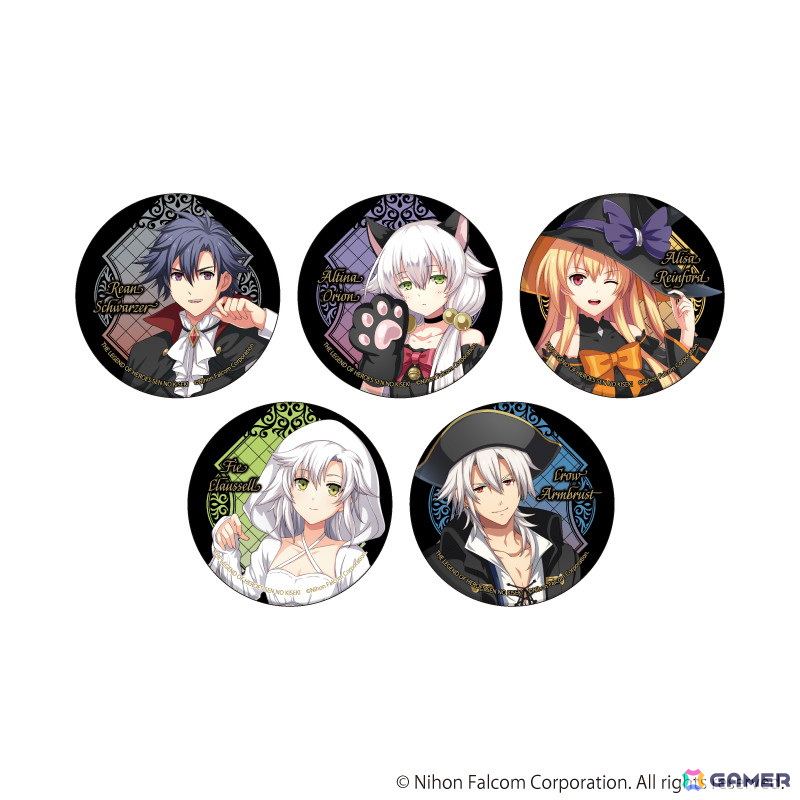 缶バッジ「英雄伝説 閃の軌跡」14/コンプリートBOX(全6種